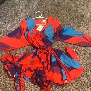 multicolor dress
